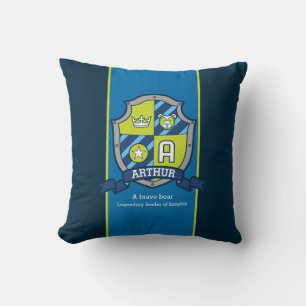 Coussin Marquez avec des lettres une coutume nommée d'our