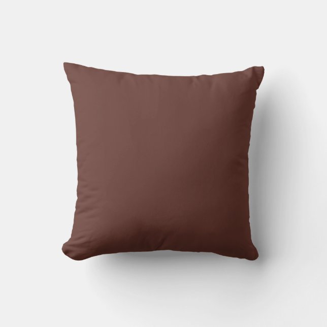 Coussin marron à jeter (Recto)