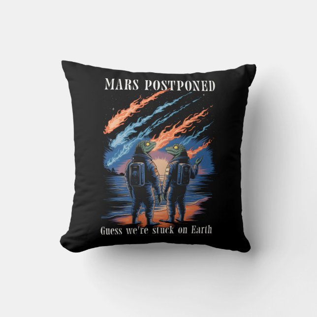 Coussin Mars Postponed (Recto)