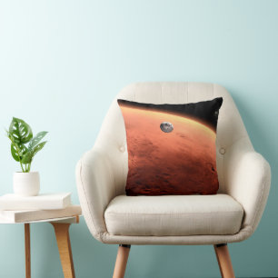 Coussin Mars Science Laboratory approchant Mars.