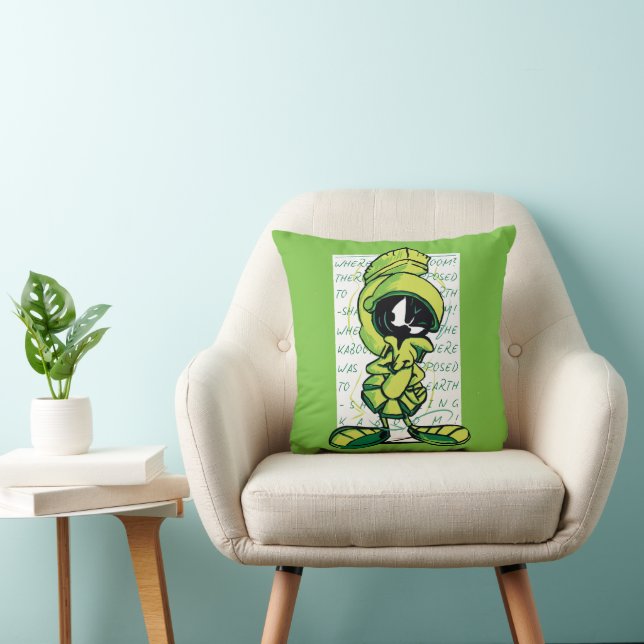 Coussin MARVIN THE MARTIAN™ - Croquis (Chaise)