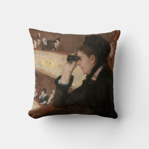 Coussin Mary Cassatt - Dans la loge