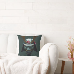 Coussin Masque de samouraï