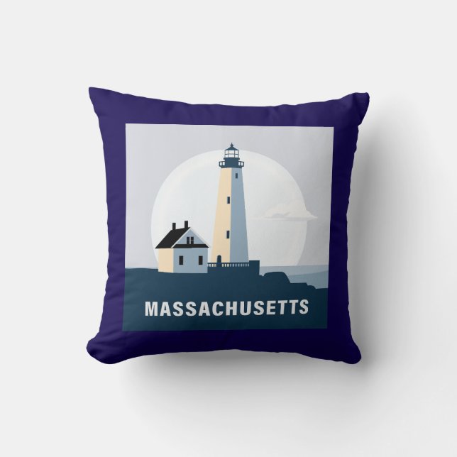 Coussin Massachusetts, États-Unis d'Amérique (Recto)