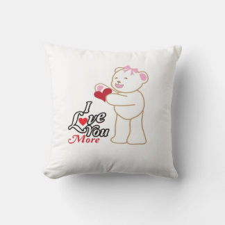 Coussin Matching Honeymoon Love You More Couple Style 