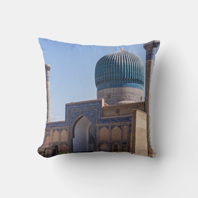 Coussin Mausolée d'Amir Timur - Samarkand, Ouzbékistan (Recto)
