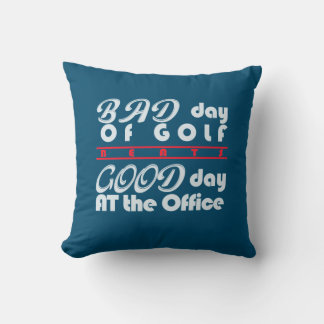 Coussin Mauvais Jour De Golfeur