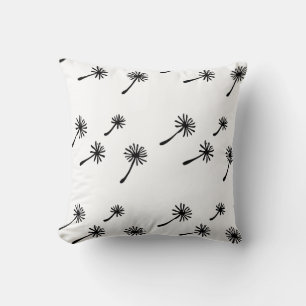 Coussin Mauvaise herbe arrive mignon cynique pissenlit Drô