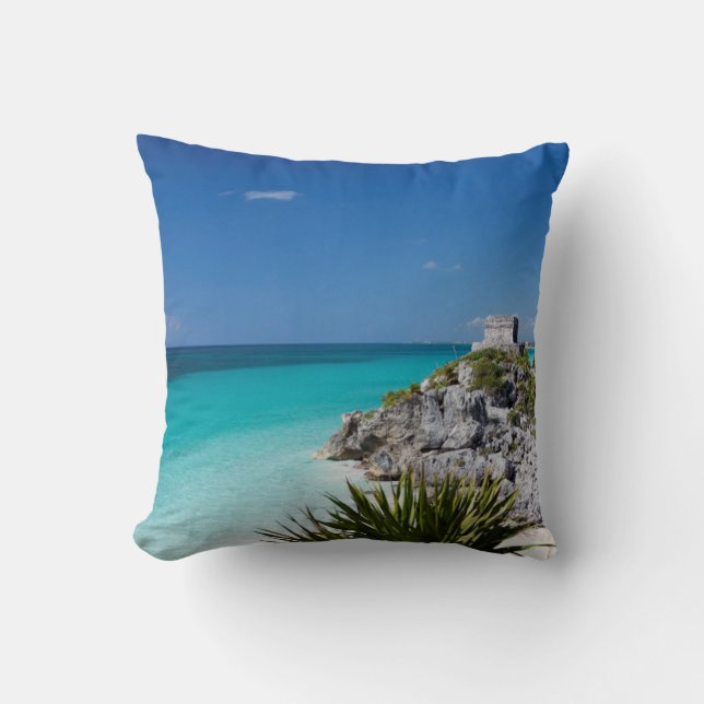Coussin Maya de la Riviera (Recto)