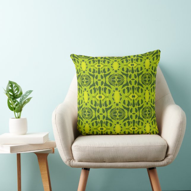 Coussin Mazipoodé Neuro Art Avocado Poire Épinard Vert 2 (Chaise)