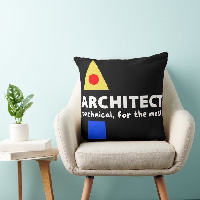 Coussin Mazipoodles Architecte Technique (Chaise)