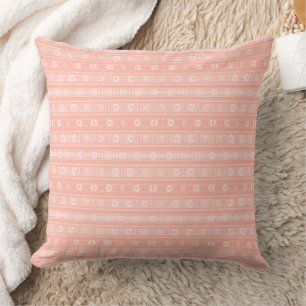 Coussin MAZIPOODLES Floral rayé tricot côtelé 202