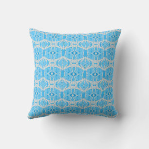 Coussin Mazipoodles Neuro Art - gris bleu
