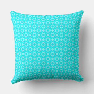 Coussin Mazipoodles Polka Dot Donuts - Turquoise