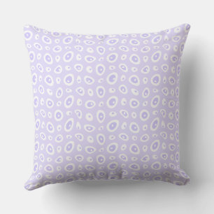 Coussin Mazipoodles Teardrops Abstraits - Lilac White