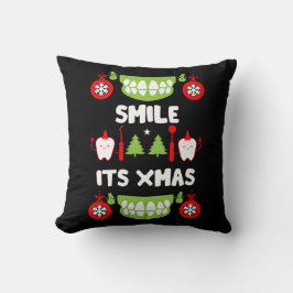 Coussin Médecin dentaire Xmas