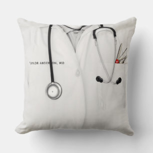 Coussin Médecin personnalisé