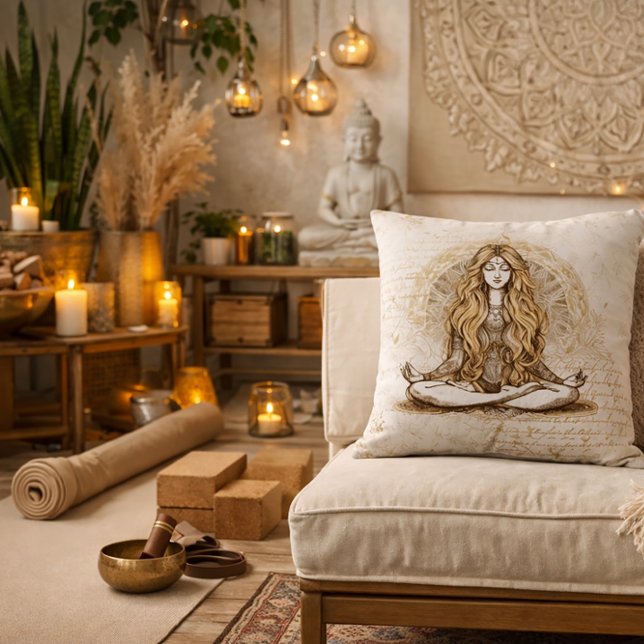Coussin Méditation (Créateur téléchargé)