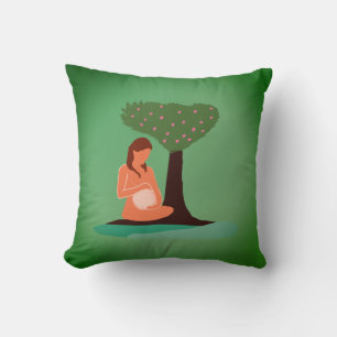 Coussin Méditation du printemps
