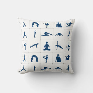 Coussin Méditation du yoga Zen Lotus Motif spirituel