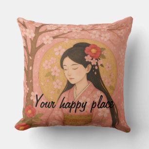 Coussin Méditation zen esthétique personnalisée Minutieux 