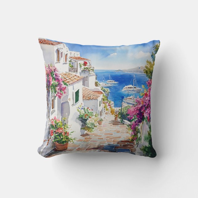 Coussin Mediterranean Summer (Recto)