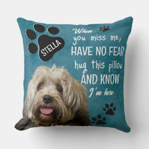 Coussin Meilleur chien jamais animal mémorial