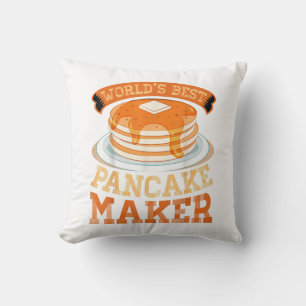 Coussin Meilleur Fabricant de Crêpes au Monde - Fabricant