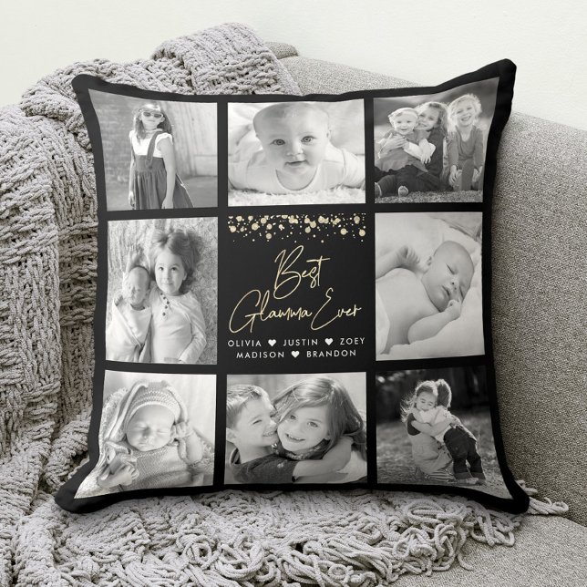 Coussin Meilleur Glamma Ever Gold Parties scintillant 8 Ph (Créateur téléchargé)