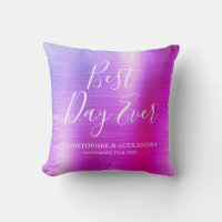 Meilleur jour jamais Rose rose violet Mariage