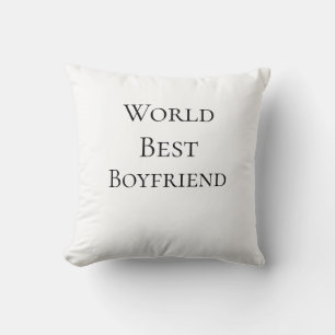 Coussin Meilleur mari petit ami homme journée de la Saint-