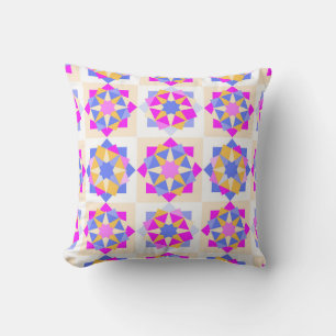 Coussin Meilleur motif coloré