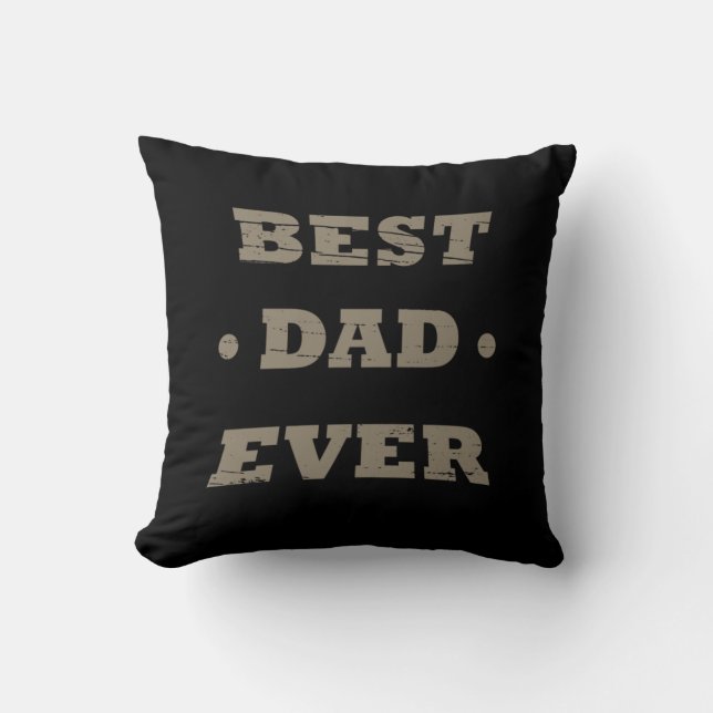 Coussin meilleur papa (Recto)