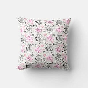 Coussin Meilleur texte personnalisé pour l'anniversaire de