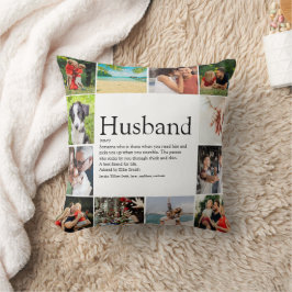 Coussin Meilleure définition de mari au monde 12 photo amu
