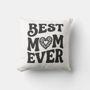 Coussin Meilleure maman humour de maternité