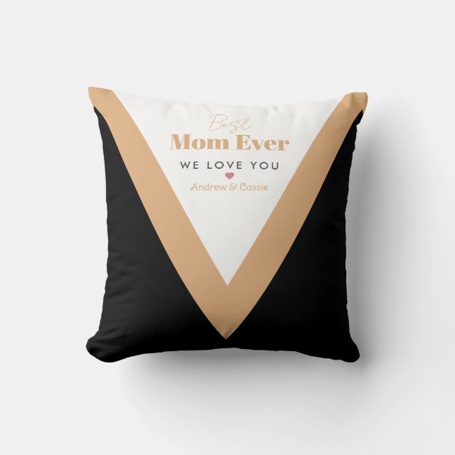 Coussin Meilleure maman jamais (Recto)