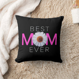 Coussin Meilleure maman jamais avec l'impression d'image d