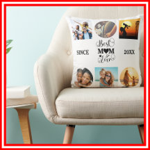 Meilleure maman Jamais Photo Collage Élégant Scrip