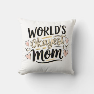 Coussin Meilleure Maman Moyenne du Monde
