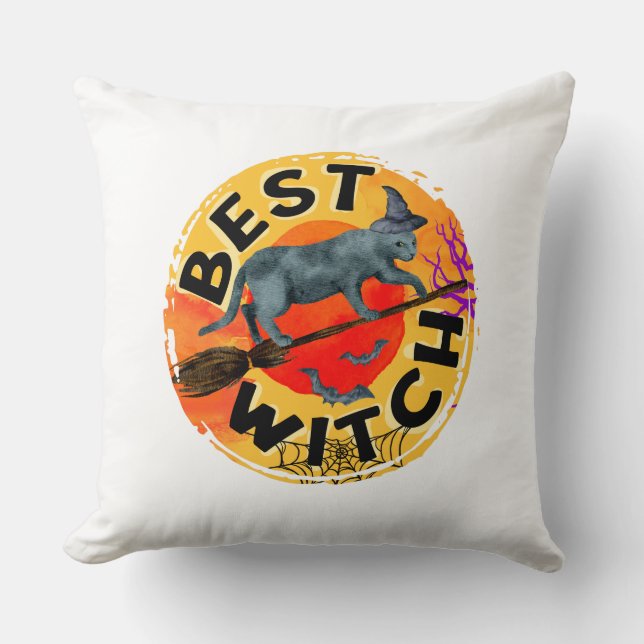 Coussin Meilleure sorcière (Recto)