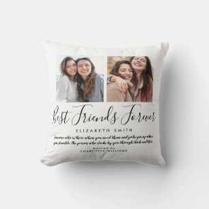 Coussin Meilleures Amies Pour Toujours Citation Élégante P