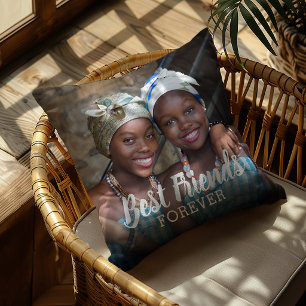 Coussin Meilleures Amies Pour Toujours   Photo de Besties
