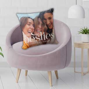 Coussin Meilleures Amies Pour Toujours Superposition De De