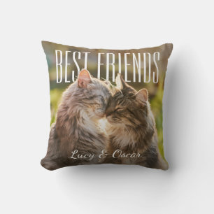 Coussin Meilleurs amis animaux PhotoPop