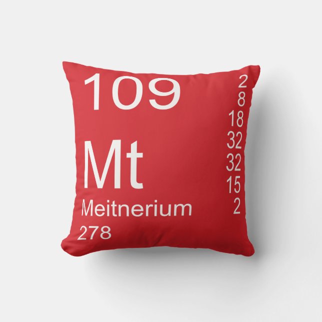 Coussin Meitnerium (Recto)