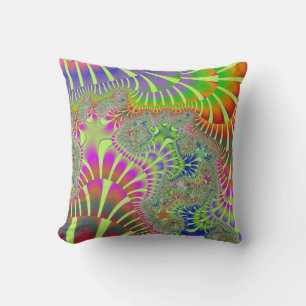 Coussin Mélange arc-en-ciel jaune
