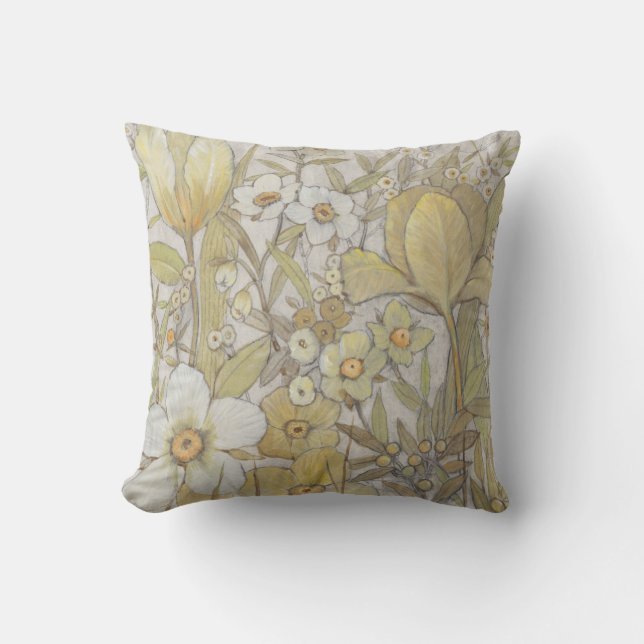 Coussin Mélanger floral (Recto)