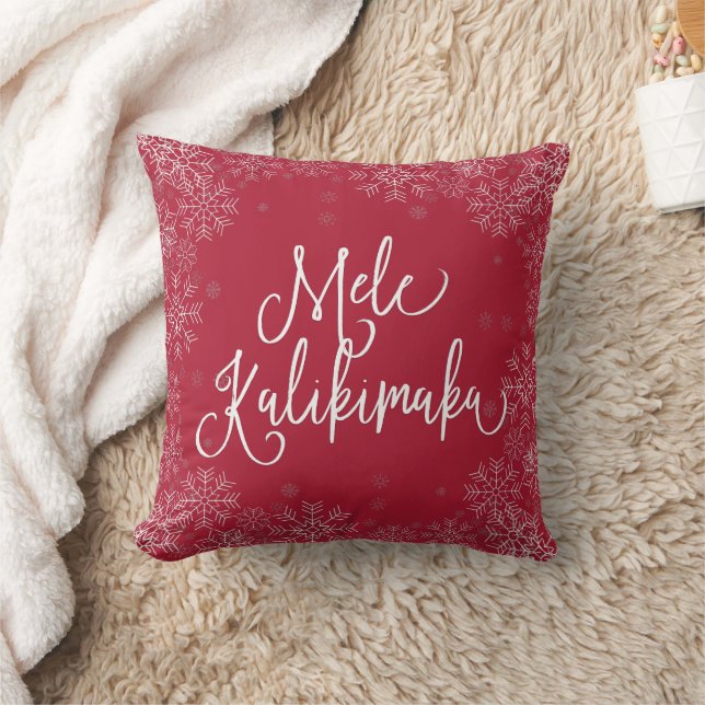 Coussin Mele Kalikimaka | Noël hawaïen (Couverture)