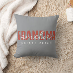 Coussin Mémé depuis 20XX Moderne, Contemporain Propre